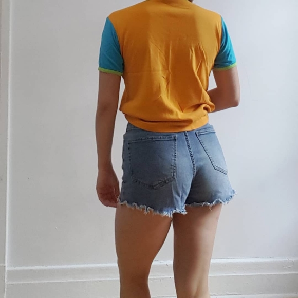 Highwaisted cut off shorts - Picture 2 of 4